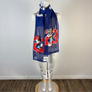 Moschino X H&M x Disney Collaboration Mesh Scarf by Jeremy Scott 2018 O/S NWT